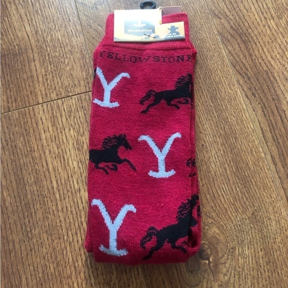 yellowstone Other - Yellowstone red horse crew socks